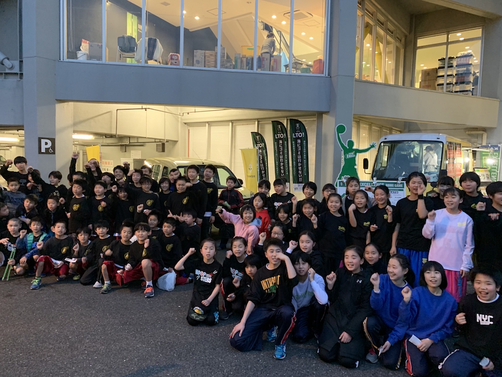 第55回LTOゴミ拾いの様子