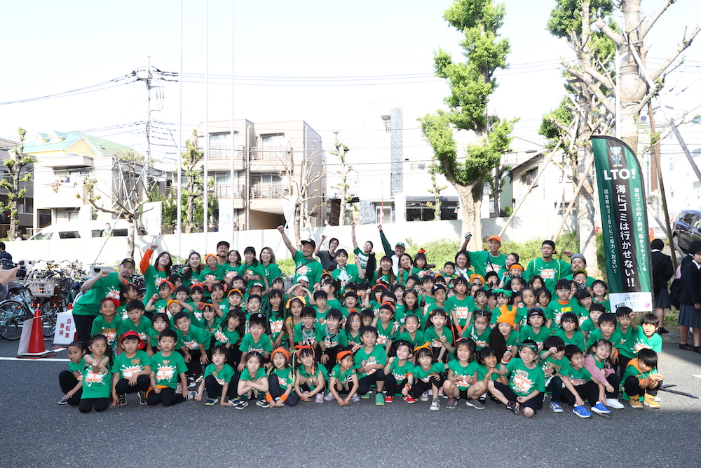 第62回LTOゴミ拾いの様子