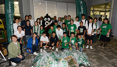 第1回ゴミ拾いの様子