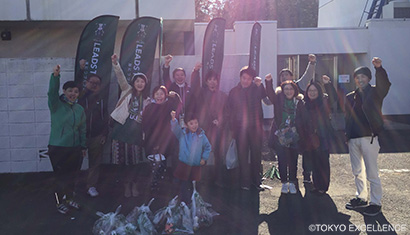 第10回ゴミ拾いの様子