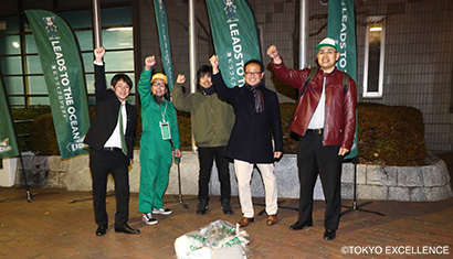 第13回ゴミ拾いの様子