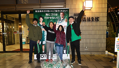 第17回ゴミ拾いの様子