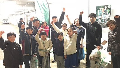 第21回ゴミ拾いの様子