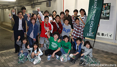 第24回ゴミ拾いの様子