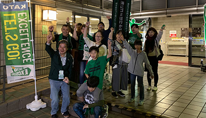 第37回ゴミ拾いの様子