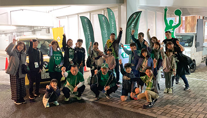 第38回ゴミ拾いの様子