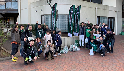 第38回ゴミ拾いの様子