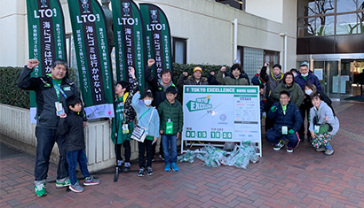 第38回ゴミ拾いの様子