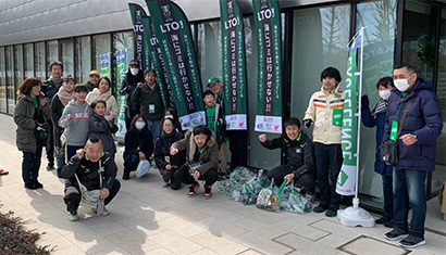 第54回ゴミ拾いの様子