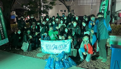 第95回ゴミ拾いの様子