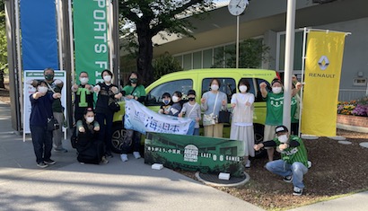 第105回ゴミ拾いの様子